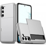 Samsung Galaxy S24 Ultra S25 S22 Plus S23 S21 S20 FE A55 5G rahakoti&uuml;mbris, kaardihoidja pesa, kaitsev l&ouml;&ouml;gikindel telefoni&uuml;mbris Galaxy S24 FE