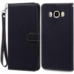 Samsung Galaxy J5 2016 &uuml;mbris Coque Samsung J5 2016 J510 J510F &uuml;mbris Nahast rahakoti klapp&uuml;mbris Samsung Galaxy J5 J510F &uuml;mbrisele J5 2016 J510 J510F