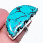 Santa Rosa Turquoise Handmade 925 Sterling Silver Gift Ring Size 6 c2i59
