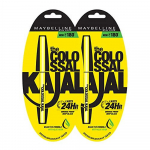 Maybelline New York Kajal, Intense Colour, Waterproof, Long lasting 24Hrs Stay, Colossal Kajal, 0.35g (Pack of 2)