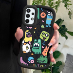 V&auml;rvitud mustriga Big Wave Edge pehmest silikoonmaterjalist Macaron telefoni&uuml;mbris, p&otilde;rutuskindel kaitsev kummist korpus Samsung Xiaomi Poco Redmi jaoks Samsung J7 2017 roosa