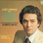 LP plaat JOSE CARRERAS Itaalia ooperiaariate kogumik X7747 PHILIPS 1977 Jaapan Obi Klassika Kasutatud