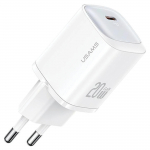 Usams Ład. Siec. Cc248 20W Gan Usb-Cfast Charging Hc Series Biały/White Cc248Tc02