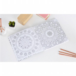 120-lehek&uuml;ljeline Korea mandalate lillede v&auml;rvimisraamat lastele t&auml;iskasvanute grafiti joonistus one size