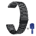 Roostevabast terasest rihm Garmin Fenix ​​5 5S/5X Plus/6S 6X Pro/Forerunner 945 rihmaga 22 mm k&auml;ev&otilde;ru, kiirelt paigaldatav metallist kellarihm Correa 22mm Fenix 6 5 945