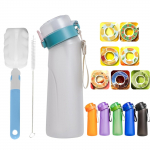 7 padruniga veepudel, 650 ml puuviljadega veepudel, 0% suhkruga veetops, sportlik veetops One Size