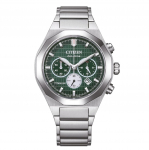 CITIZEN Zenshin Senkei Super Titanium Safiir Meeste K&auml;ekell CA4691-59X roheline