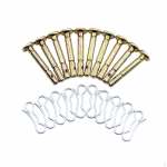 Snow Blower Shear Pins Kit Easy to Install 738-04155 with Cotter for Snowblower 247888350