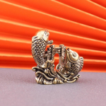 Armas messingist loomade dekoratsioon, tee lemmikloom ja laua lemmikloom One Size kollane