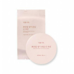 Sikmulnara Ppoyan Rice Vital Tone-Up Sun Cushion 3pcs (Refill Set) 02 Vital Peach (15g x 3)