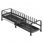 V&auml;ljat&otilde;mmatav n&otilde;ude hoiuriiul S&uuml;sinikterasest plaadist n&otilde;ude kuivatusrest Hoidik K&ouml;&ouml;gisahtli organiseerija n&otilde;udele, kaantele, l&otilde;ikelaudadele must