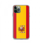 Coque T&eacute;lephone Drapeau Espagne &ndash; iPhone 11 Pro