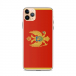 Coque T&eacute;lephone Drapeau Mont&eacute;n&eacute;gro &ndash; iPhone 11 Pro Max