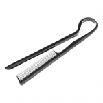 Juuksekamm V-kujuline klambrit&uuml;&uuml;p mitmeotstarbeline mugav k&auml;epide, libisemisvastane juuste sirgendamine, korduvkasutatav salongikamm, hoidetangid juuksurisalongid juuste kujundamiseks