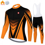 Talvine termofliisist meeste jalgrattakomplekt Jalgrattas&auml;rk Wielren Kleding Mehed Ropa Mtb Hombre Jalgrattariided 4XL