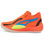 Puma Rise Nitro Fiery Coral Lime Squeeze Meeste Tennised Oranž 377012-04 44