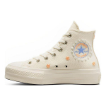 Converse Chuck Taylor All Star Lift Platvorm K&otilde;rged P&auml;rlitega Naiste Tennised Kreemjas Looduslik-Iivoorjane Kuninglik-Puls A05972C 36.5