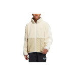 Adidas Originals Klassikaline Trefoil Seisukrae Fliisjakk Taskuga Unisex Joped Helebeež HY1378 XS