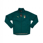 Puma Itaalia Vabaaja Sporditreeningjakk 2019-21 Meeste &Uuml;laosad Tume-Roheline 757829-03 S