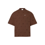 Nike X Jacquemus &Uuml;hiselt Br&auml;nditud &Otilde;&otilde;nesl&otilde;ikega Langenud &Otilde;laga T-s&auml;rk V1 Unisex Topid Kakaopruun FJ3478-259 L black