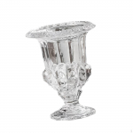 Clear Glass Vase for Flower Display on Coffee Table And Bookshelf S
