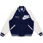 Nike x Nigo NRG Varsity Jakk Merev&auml;esinine Unisex &Uuml;ler&otilde;ivad Sinine FV5670-492 M