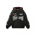 adidas Rasant Moto Bomber Jakk Must Naistele &Uuml;ler&otilde;ivad JW9747 S