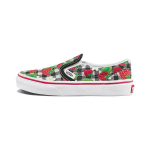 Vans maasikaprint vabaaja madalad laste rulaketsid laste tossud must valge VN0A7Q5GARU 34