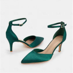 Moodsad Elegantsed Naiste K&otilde;rge Kontsaga Sandaalid Terava Ninaga L&auml;bil&otilde;ikega Siidised Mugavad Moodsad 35