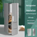 Kohapealne Kiirjahutus USB Mini K&uuml;lmik: Kompaktne kahekordse kasutusega k&uuml;lm/soe isoleerkast