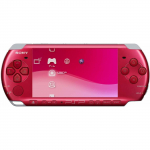 Taastatud PSP S&auml;rav Punane PlayStation Portable (PSP-3000RR) (Renoveeritud)