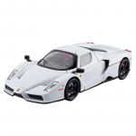 1/24 Ferrari ENZO Sulamist Sportauto Mudel Valatud Metallist V&otilde;idus&otilde;idu Super S&otilde;idukid Auto Mudel K&otilde;rge Simulatsioon Heli ja Valgusega Laste M&auml;nguasi Kingitus valge