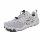 Elastsed matkasaapad libisemiskindlad matka- ja telkimissneakerid unisex hingavad ronimisspordijalatsid kerged cross-trainingu jalatsid 36 hall