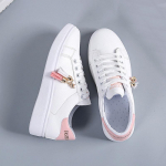 Naiste vabaajajalatsid Mood Luksusbr&auml;ndid Spordijalatsid Madalad Jalatsid Vulkaniseeritud Jalan&otilde;ud S&uuml;gis V&otilde;rk Hingav Nahk Valged Jalan&otilde;ud Disainer 40 roosa