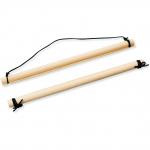 Tenugui Kootud Puidust Seinakinnitus Valmistatud Jaapanis Dia 2cmx2.4cmx41cm M valge