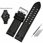 Ehtsa nahast kellarihm Hamilton Khaki Aviation Field seeria meeste kellale Rihm Neetidega Pruun 20mm 22mm 20mm
