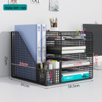 Kontori Lauakorraldaja: Mitmekihiline failiriiul ja tarvikute hoiukast