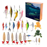 Kalastamine J&otilde;ulutarbed Advendikalender Tagaloendus Kalap&uuml;&uuml;givahend 24 p&auml;eva Kalastuslandid Komplekt Loovad j&otilde;ulukingitused Varustus Pimekast One Size