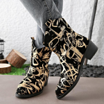 Mood 2024 Kuum M&uuml;&uuml;k Naiste Kingad K&uuml;lgmise Lukuga Naiste Saapad Mood Pluss Suurus Moodsad Saapad Naised Uued Kristall &Uuml;mara Ninaga Keskmise S&auml;&auml;rega Saapad 43