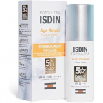 ISDIN FotoUltra Age Repair Fusion Water SPF50 Protection Solaire pour Visage &agrave; Base d'Eau, Vanille, 50 ml