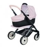 SMOBY - Maxi-Cosi Poussette+Landau Rose - Pour Poupon - 3en1 - d&egrave;s 3 ans