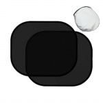 Auto p&auml;ikesekate k&uuml;lgmine staatiline 99% UV-kaitse termoisoleeritud autoakna p&auml;ikesekate 44&times;36cm (set of 2)