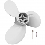 6F8-45942-01 P&auml;ramootori propeller 7 1/4 5-A Yamaha asendus Alumiiniumsulamist mootori propeller splindiga