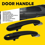 2X V&auml;limine Uksek&auml;epide Eesmine&Tagumine Hyundai Tucson 2005-2009 Vasak Juhi EXV