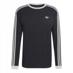 Adidas Originals 3-Triibuline &Uuml;mmarguse Kaelusega Pikkade Varrukatega T-s&auml;rk Meeste Topp KE3546 S
