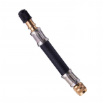 100 mm Car Valve Extension Adapter with Valve Cap for Cars Trucks Motorcycles Bicycles Compatible with Various Tire Valve Types