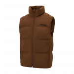 Adidas Vabaaja Lihtne Soe Seisukrae Pardisulgedest Vest Meeste Vestid Pruun JL9562 M
