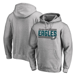Kohandatav meeste Euroopa/Ameerika suuruses spordihoodie - NFL Eagles jalgpalli disain Medium