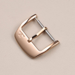 Roostevabast terasest kellakinnitus Jaeger-LeCoultre kellarihma jaoks pin-pandlaga pandla 16/18mm K&auml;ev&otilde;ru tarvikud 16mm Heleroosa