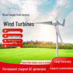 Lingfengda S-t&uuml;&uuml;pi 100W 12/24V mikro-tuuleturbiin valgustusprojektideks
